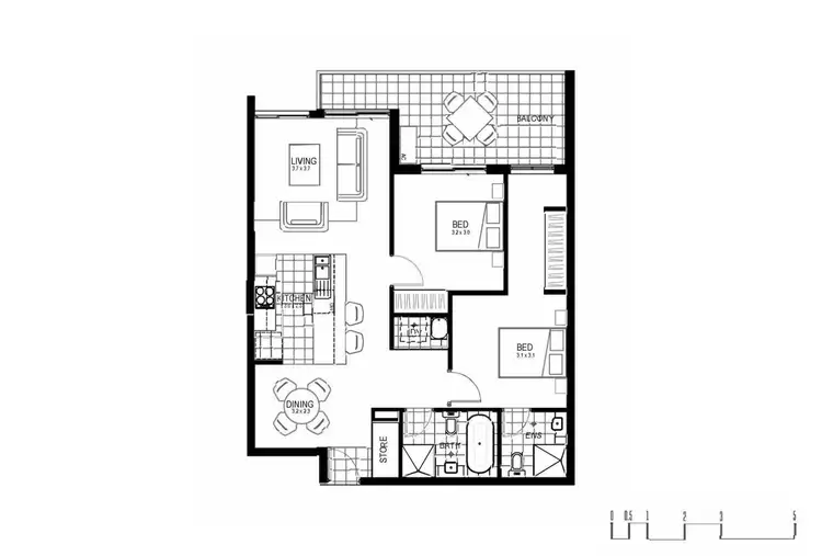 Floorplan of Homely apartment listing, 230/44 Armbruster Ave, Kellyville NSW 2155