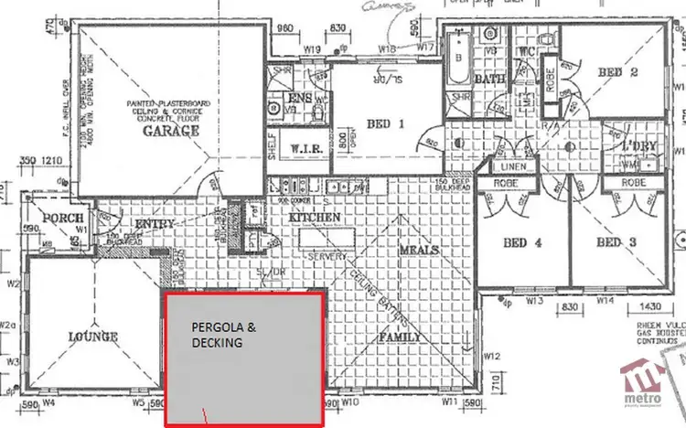 Floorplan of Homely house listing, 11 Grosvenor Cres, Derrimut VIC 3026
