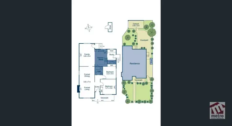 Floorplan of Homely house listing, 1/29 Hill Street, Box Hill South VIC 3128