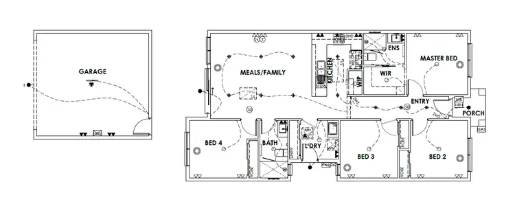 Floorplan of Homely house listing, 9 Flag Bvd, Tarneit VIC 3029