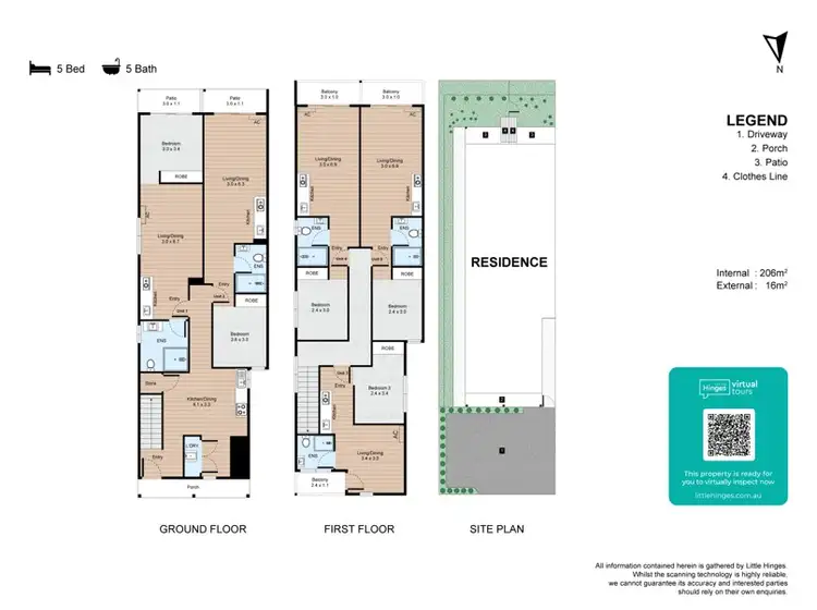 Floorplan of Homely apartment listing, 125 Barrett St, Bracken Ridge QLD 4017