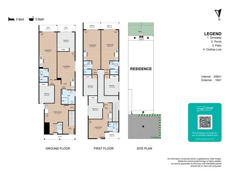 Floorplan of Homely apartment listing, 125A Barrett St, Bracken Ridge QLD 4017