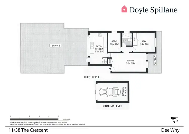 Floorplan of Homely apartment listing, 11/38 The Crescent, Dee Why NSW 2099
