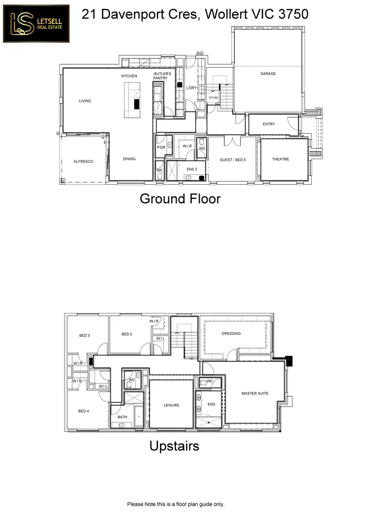 Floorplan of Homely house listing, 21 Davenport Cres, Wollert VIC 3750