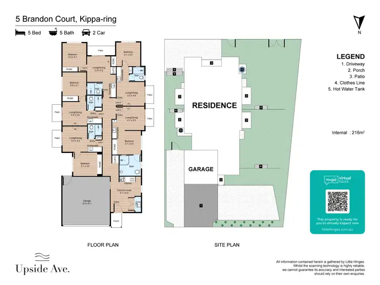Floorplan of Homely house listing, 4/5 Brandon Ct, Kippa-Ring QLD 4021