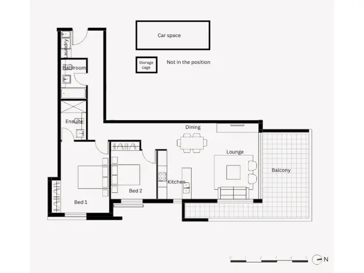 Floorplan of Homely unit listing, 33/10-12 Belair Close, Hornsby NSW 2077