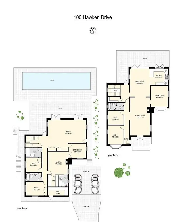 Floorplan of Homely house listing, 100 Hawken Drive, St Lucia QLD 4067