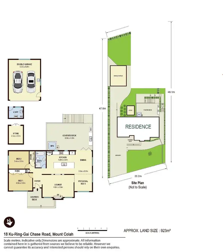 Floorplan of Homely house listing, 18 Ku-Ring-Gai Chase Road, Mount Colah NSW 2079