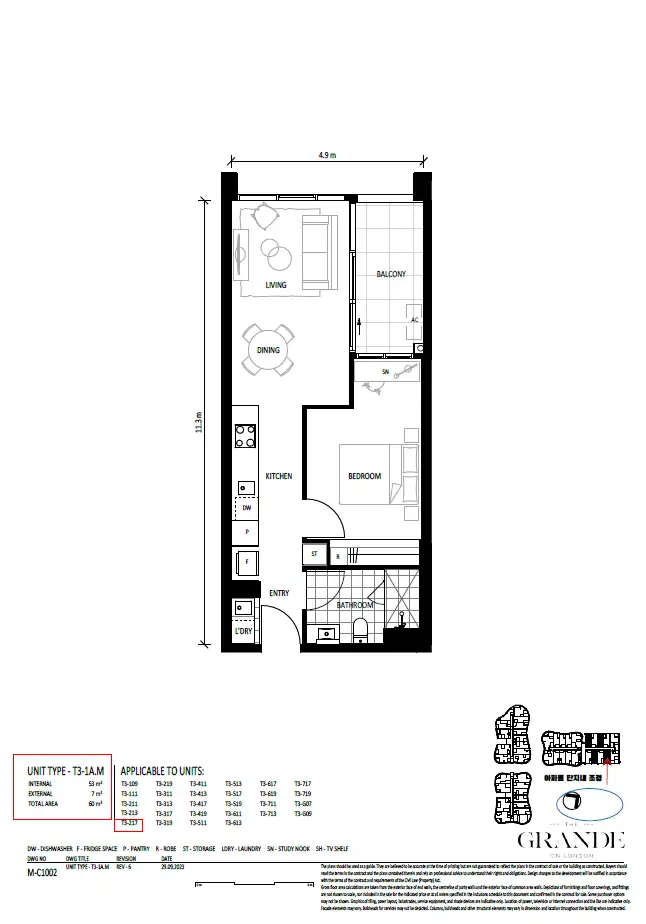 Floorplan of Homely apartment listing, 70 Allara St, Canberra ACT 2601