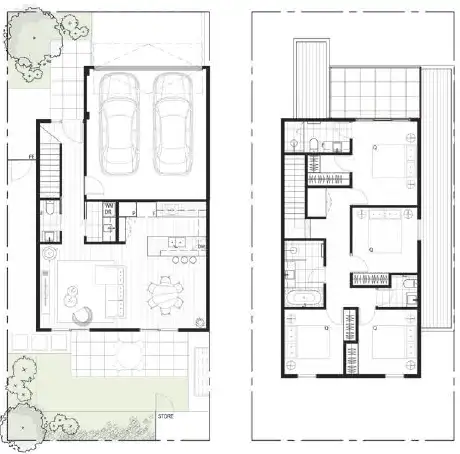 Floorplan of Homely townhouse listing, 50 Talisker St, Keysborough VIC 3173