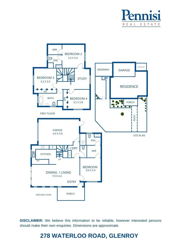 Floorplan of Homely house listing, 278 Waterloo Road, Glenroy VIC 3046