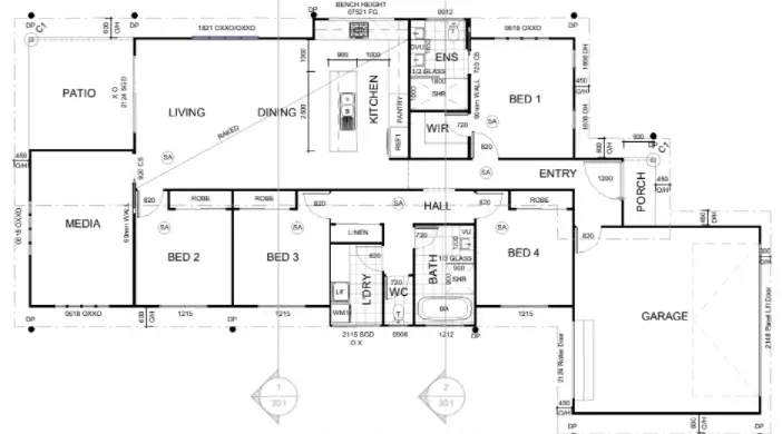 Floorplan of Homely house listing, 343 Oscadia Way, Parkhurst QLD 4702