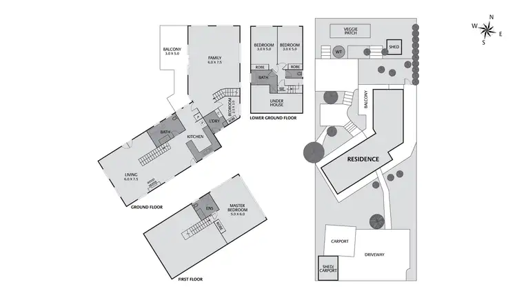 Floorplan of Homely house listing, 73 Brackenbury Street, Warrandyte VIC 3113