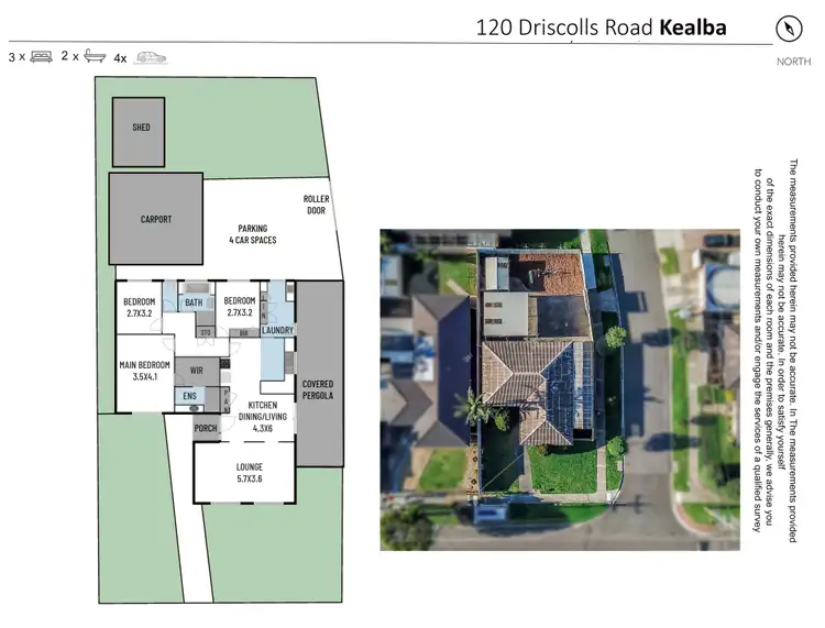 Floorplan of Homely house listing, 120 Driscolls Rd, Kealba VIC 3021