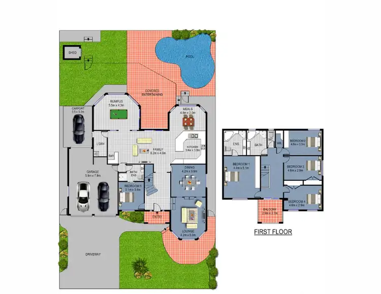 Floorplan of Homely house listing, 30 Arnold Janssen Drive, Beaumont Hills NSW 2155