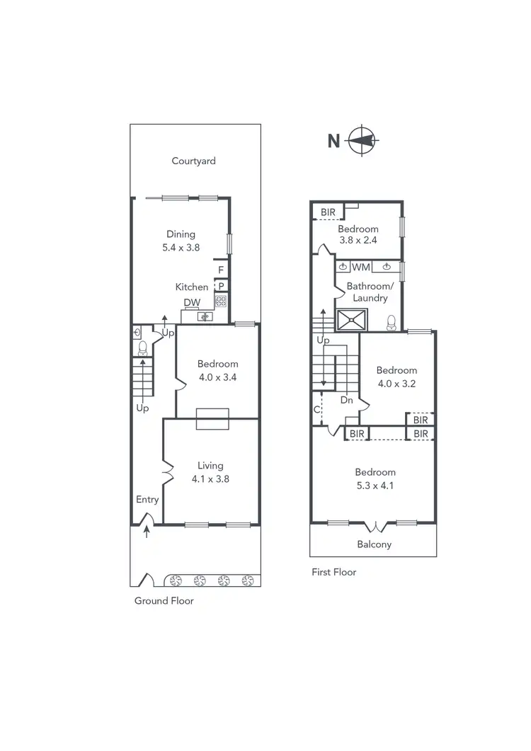 Floorplan of Homely house listing, 876 Swanston Street, Carlton VIC 3053
