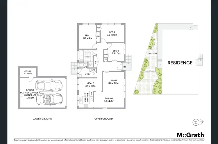 Floorplan of Homely house listing, 2/1 Elm Grove, Mount Waverley VIC 3149