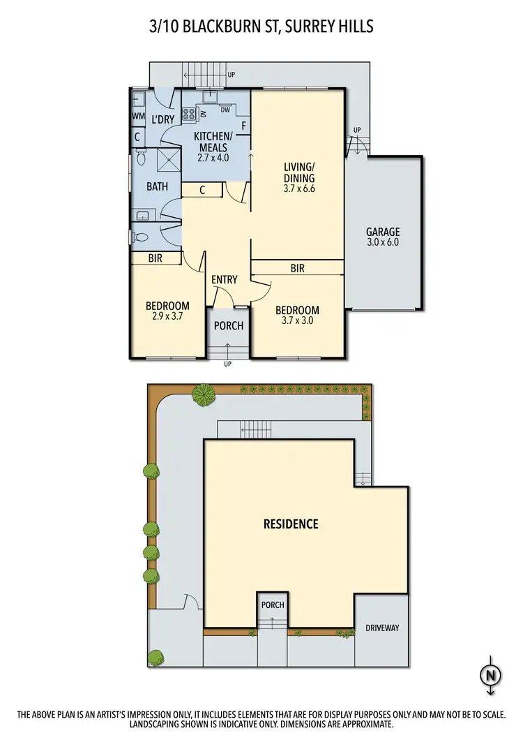 Floorplan of Homely unit listing, 3/10 Blackburn St, Surrey Hills VIC 3127