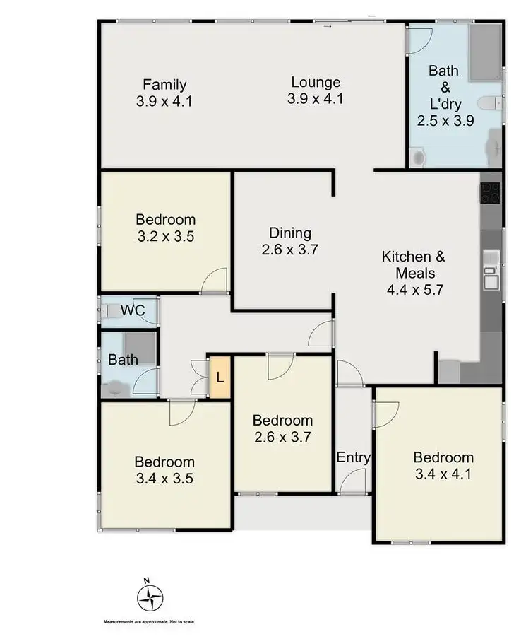 Floorplan of Homely house listing, 27 Griffiths St, North St Marys NSW 2760