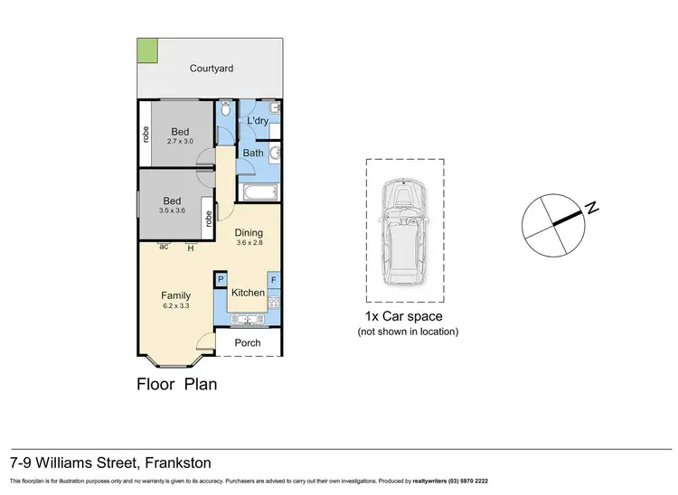 Floorplan of Homely house listing, 7/9 Williams St, Frankston VIC 3199