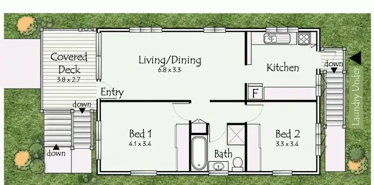 Floorplan of Homely house listing, 24 Salisbury Street, Indooroopilly QLD 4068