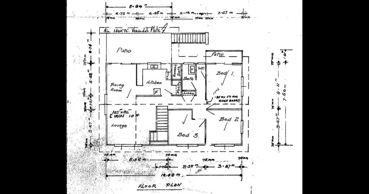 Floorplan of Homely house listing, 7 COLLEEN STREET, Nelly Bay QLD 4819