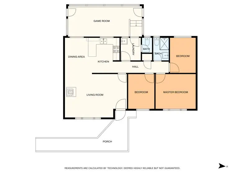 Floorplan of Homely house listing, 25 ROY ROAD, Coodanup WA 6210