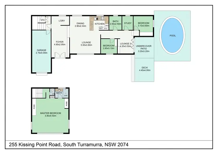 Floorplan of Homely house listing, 255 KISSING POINT ROAD, South Turramurra NSW 2074