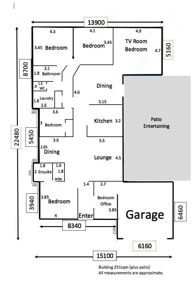 Floorplan of Homely house listing, 11 BOUGAINVILLEA STREET, Calamvale QLD 4116