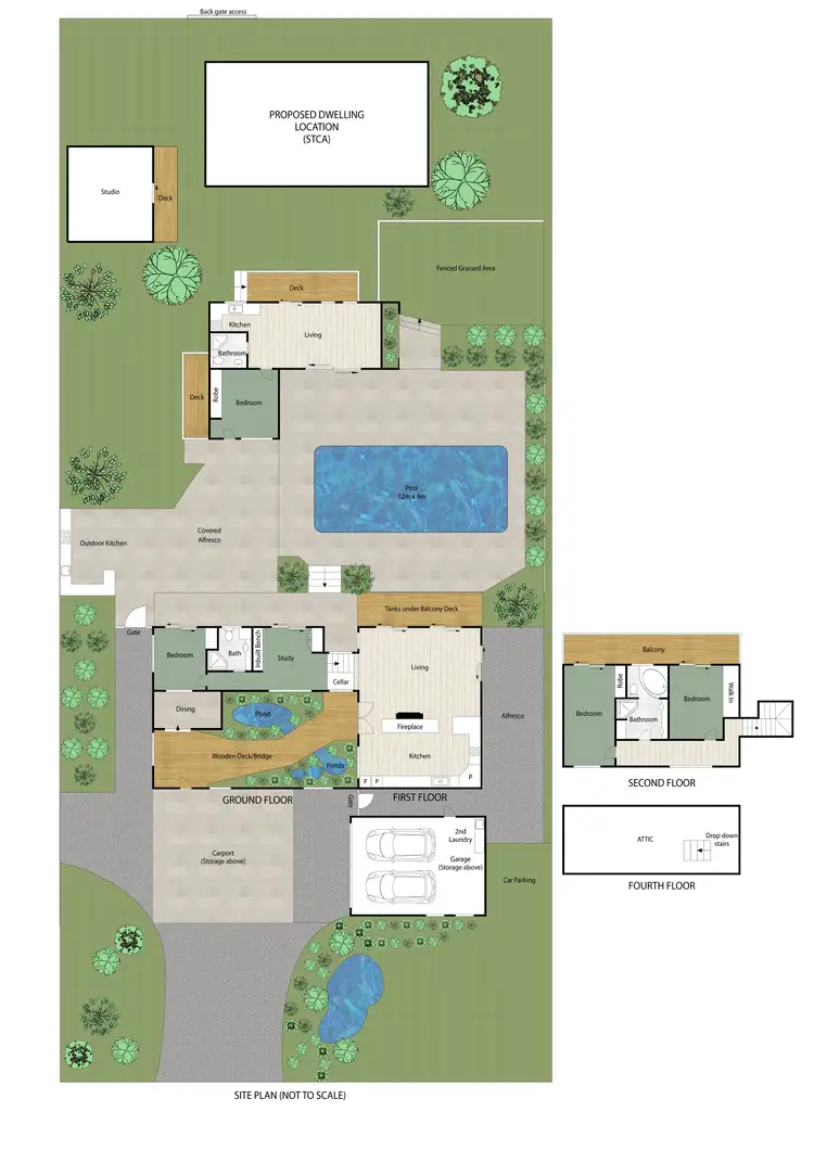 Floorplan of Homely house listing, 132 ALISON ROAD, Carrara QLD 4211