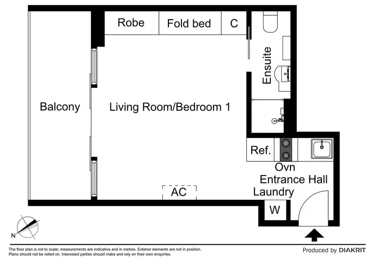 Floorplan of Homely apartment listing, UNIT 202/2 CHAUCER STREET, St Kilda VIC 3182