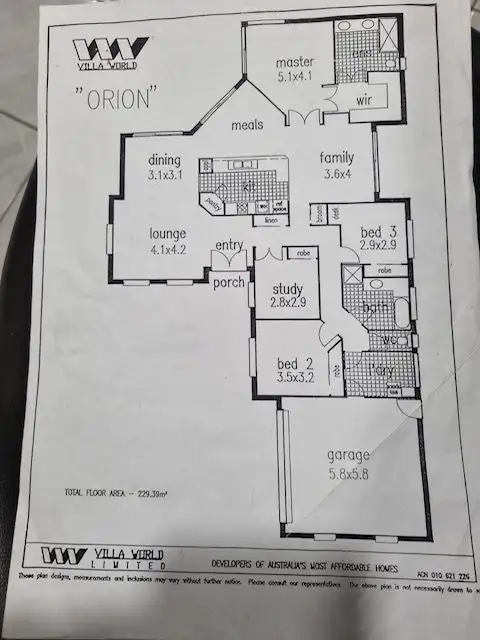 Floorplan of Homely house listing, 22 LAURA ANNE DRIVE, Windaroo QLD 4207