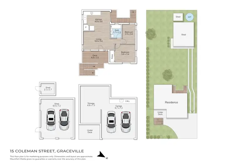 Floorplan of Homely house listing, 15 COLEMAN STREET, Graceville QLD 4075
