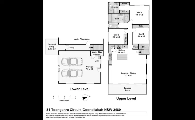 Floorplan of Homely house listing, 31 TOONGAHRA CIRCUIT, Goonellabah NSW 2480