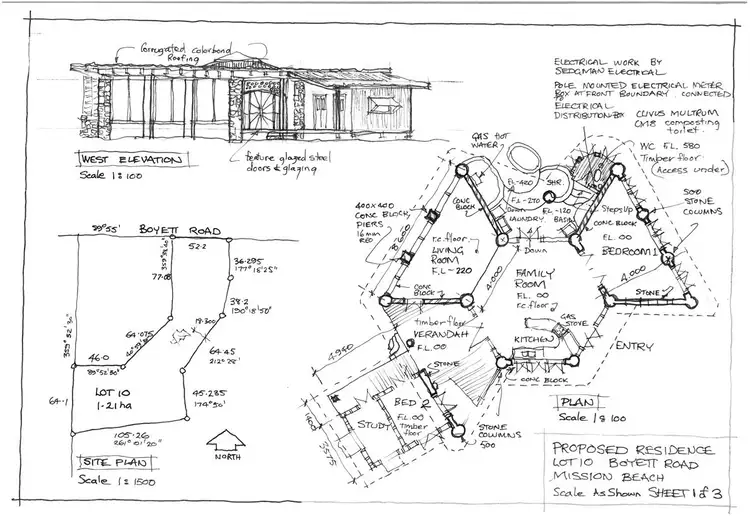 Floorplan of Homely rural property listing, 173 BOYETT ROAD, Mission Beach QLD 4852