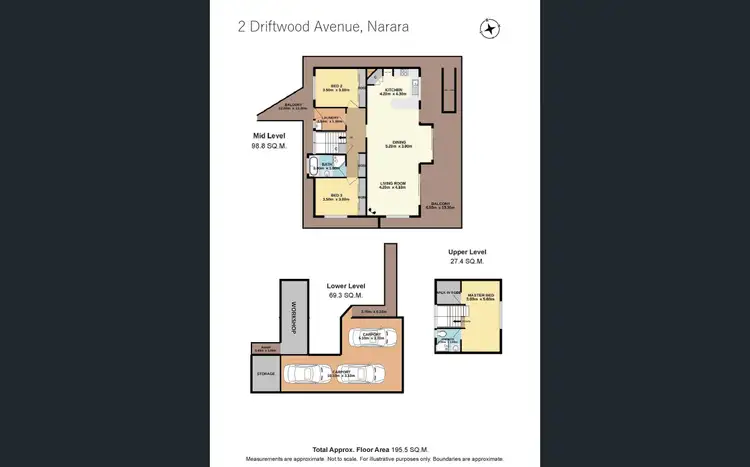 Floorplan of Homely house listing, 2 DRIFTWOOD AVENUE, Narara NSW 2250
