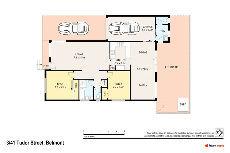 Floorplan of Homely villa listing, UNIT 3/41 TUDOR STREET, Belmont NSW 2280