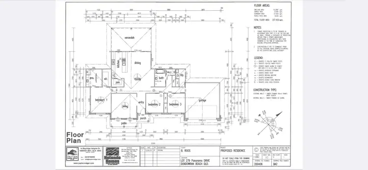 Floorplan of Homely house listing, 83 PANORAMA DRIVE, Dundowran Beach QLD 4655