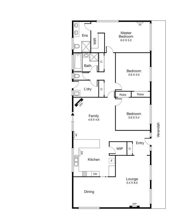 Floorplan of Homely house listing, 3 QUEEN STREET, Loch VIC 3945