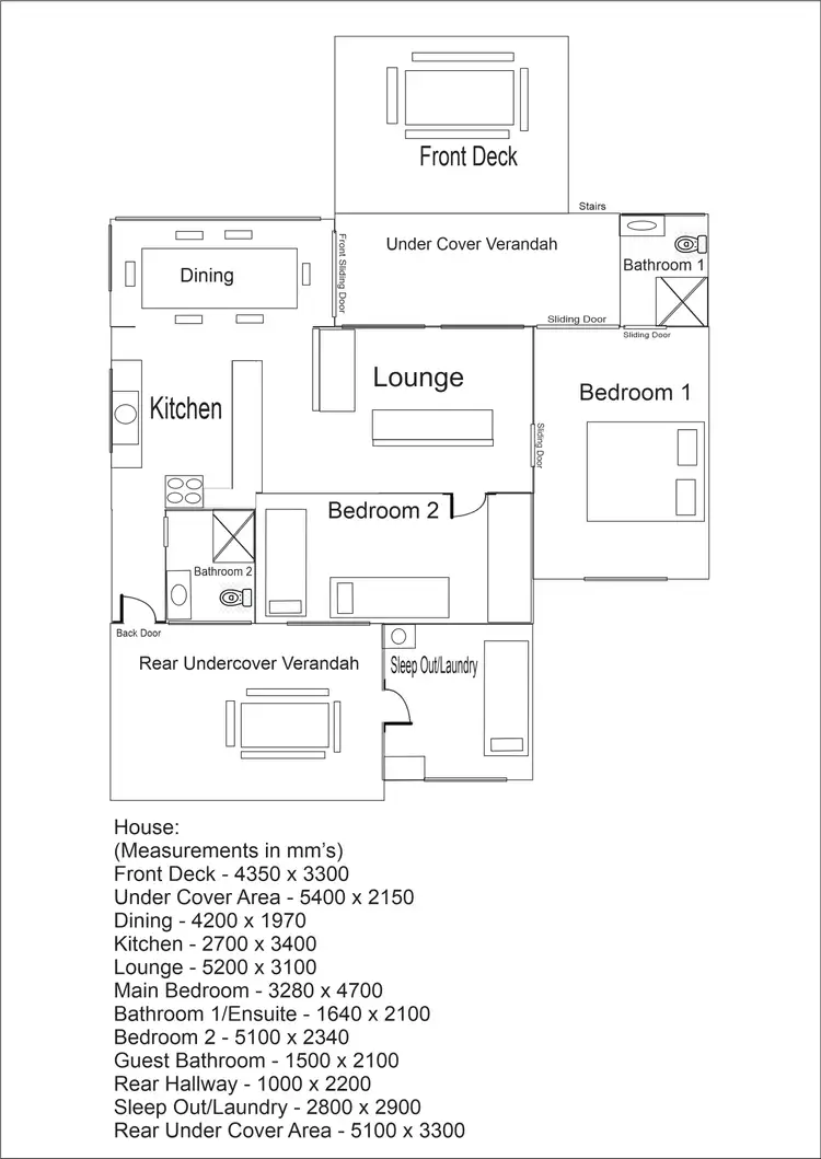 Floorplan of Homely house listing, 21 ISLAND VIEW DRIVE, Clayton Bay SA 5256