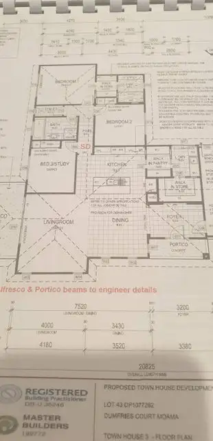 Floorplan of Homely house listing, 3/4 DUMFRIES COURT, Moama NSW 2731