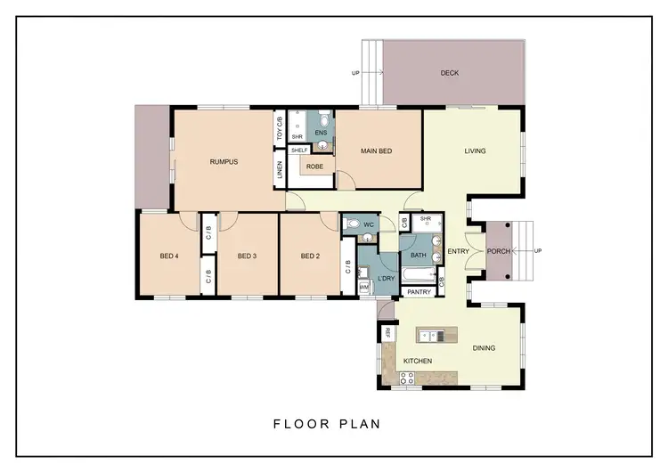 Floorplan of Homely house listing, 8 CRETE PLACE, Oakdowns TAS 7019