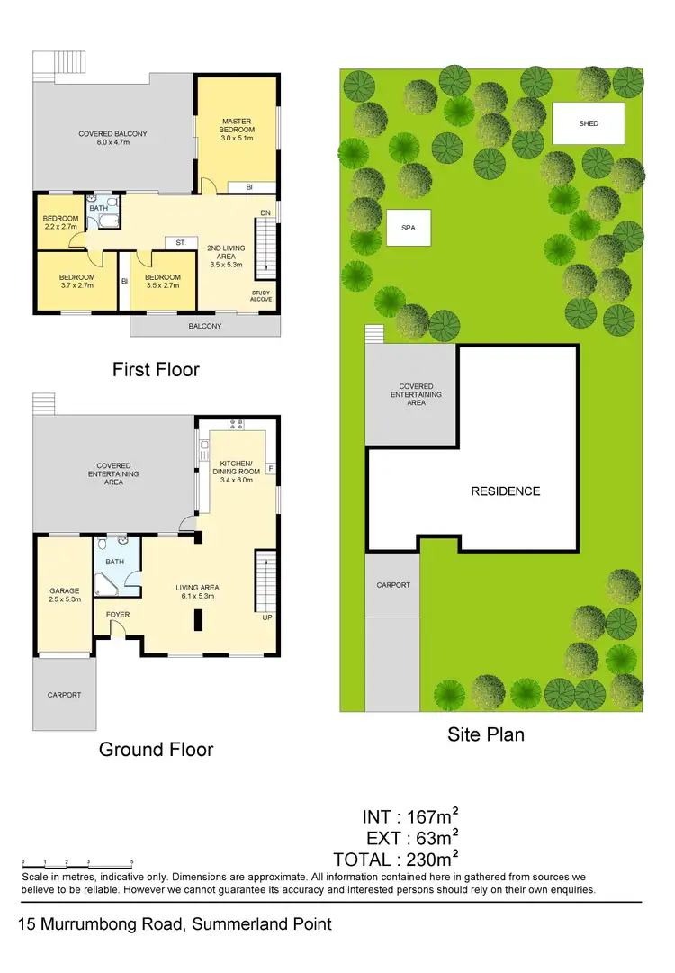 Floorplan of Homely house listing, 15 MURRUMBONG ROAD, Summerland Point NSW 2259