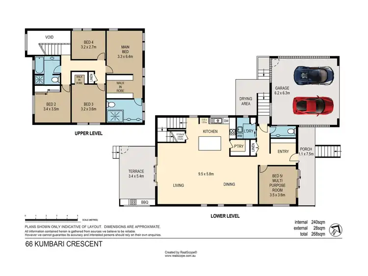 Floorplan of Homely house listing, 66 KUMBARI CRESCENT, Mitchelton QLD 4053