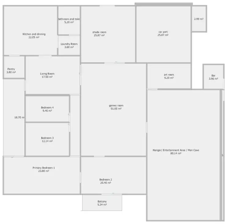 Floorplan of Homely rural property listing, 14 PETER ROAD, Sherlock SA 5301