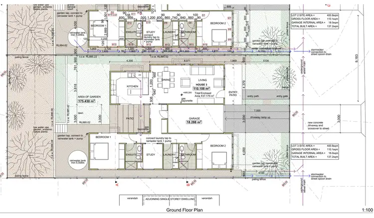 Floorplan of Homely unit listing, UNIT 3/6 SPRING STREET, Crookwell NSW 2583