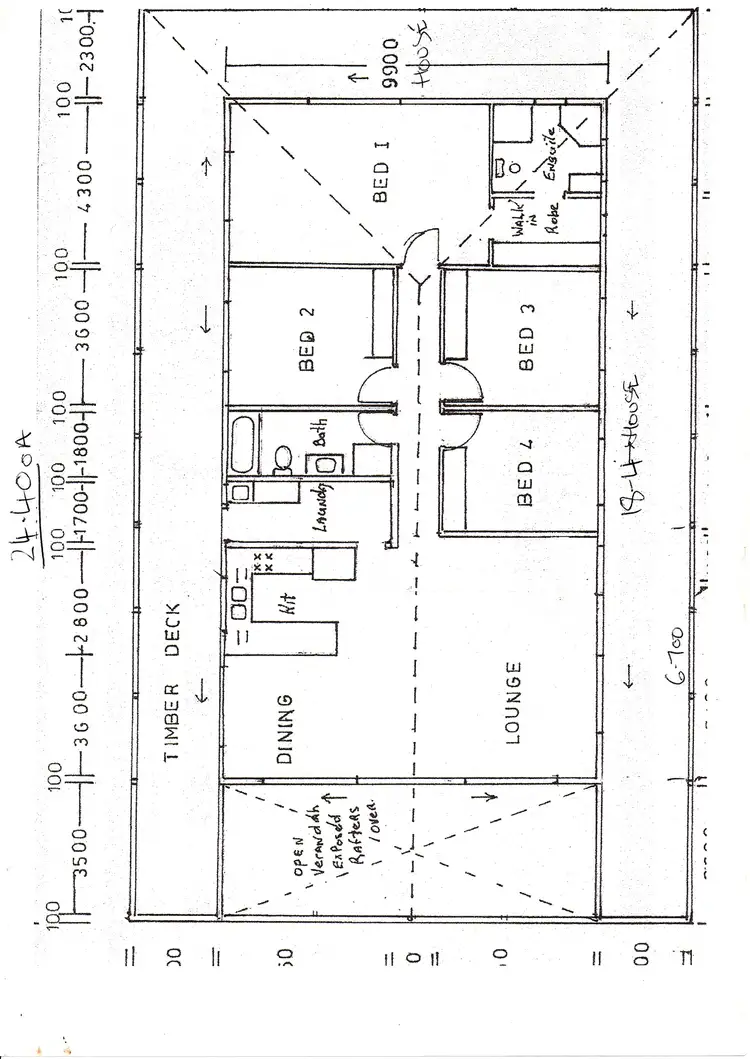 Floorplan of Homely rural property listing, 71 SUNDOWNER ROAD, Bakers Creek NSW 2447