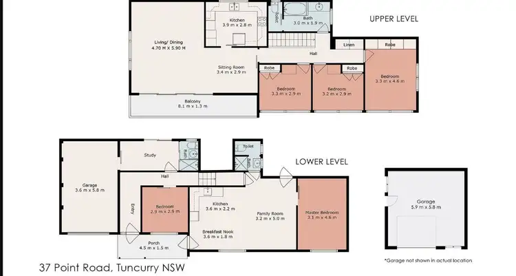 Floorplan of Homely house listing, 37 Point Road, Tuncurry NSW 2428