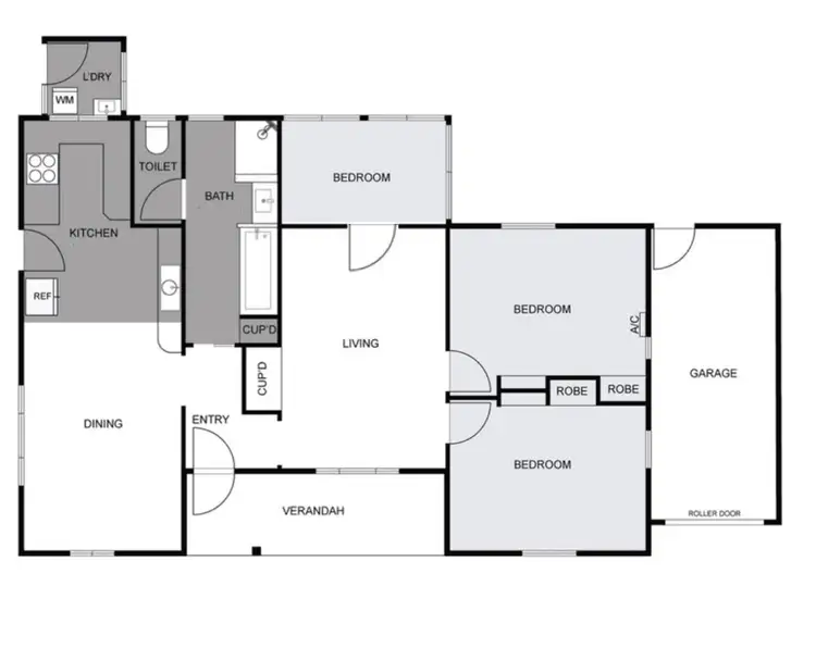 Floorplan of Homely house listing, Address available on request
