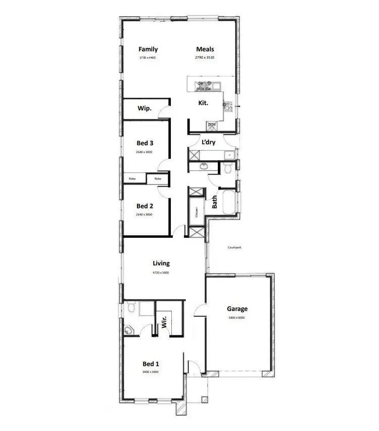 Floorplan of Homely house listing, 18 TOLSFORD AVENUE, Mount Barker SA 5251